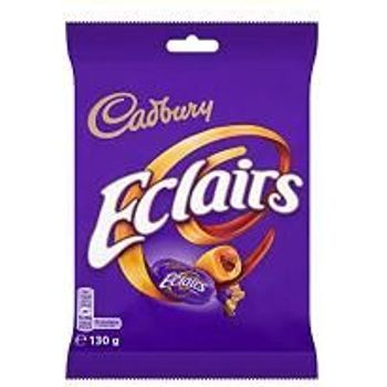 Cadbury Chocolate Eclairs 130g Bag