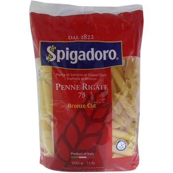 Spigadoro Durum Wheat Pasta Penne Rigate 73 500g