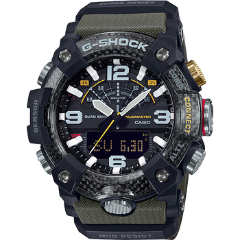 Casio GG-B100-1A3DR G-shock Mudmaster Black Khaki Green Watch