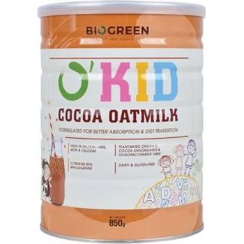 Biogreen O’ Kid Cocoa Oatmilk 850g