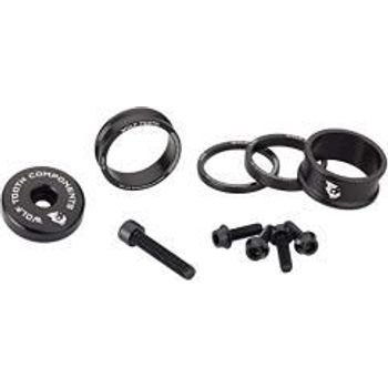 Wolf Tooth Components Headset Bling Kit 1 1/8" Kit Black