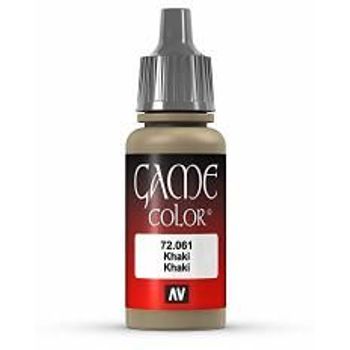 Vallejo Game Color Khaki Paint 17ml