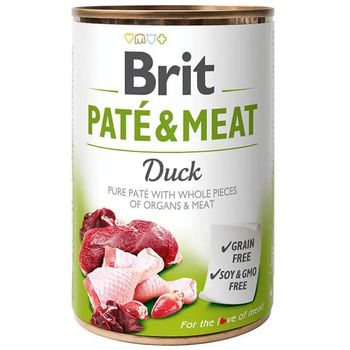 Brit Care Pate & Meat Duck Dog Food 400g
