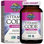 Garden of Life Vitamin Code Whole Food Multivitamin for Women 120 Vegetarian Capsules