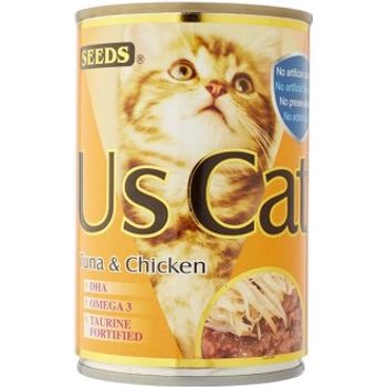 Seeds Us Cat Canned Food Tuna & Chicken 400g