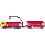 Siku Truck With Construction Material & Trailer 1:87 Scale