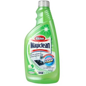 Kao Magiclean Kitchen Refill Bathroom Green Apple 500ml