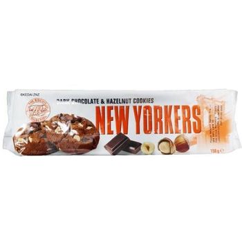New Yorkers Dark Chocolate Hazelnut Cookies 150g