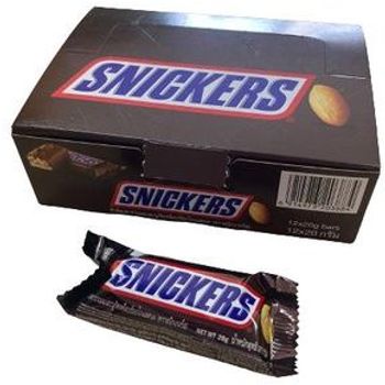 Coklat Bar Mini Snickers – 12 Bar x 20g