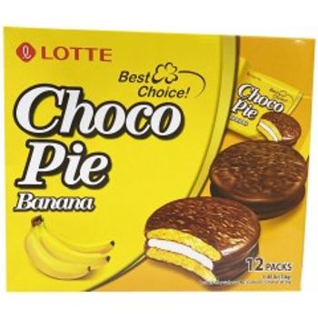 Lotte Chocopie Banana 384g