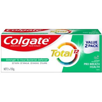 Colgate Total Pro Breath Health 2 x 150g