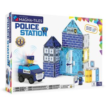 Magna-Tiles Police Station