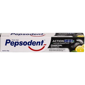 Pepsodent Action 123 Charcoal Toothpaste 65g
