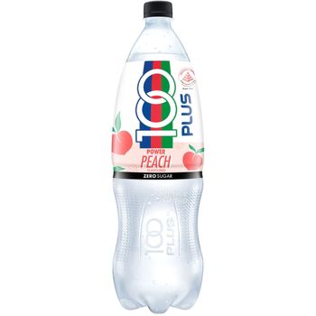 100 Plus Zero Sugar Bottle Drink Peach 1.5l