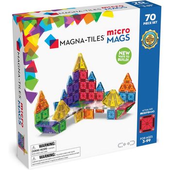 Magna-Tiles Micromags 70 Piece Deluxe Set