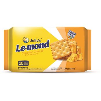 Julie's Le Mond Puff Sandwich Cheddar Cheese Cream 54g