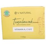 Vnatural Temulawak Brightening Soap 80g
