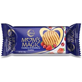 Sunfeast Mom's Magic Cranberry And Strawberry Cookies 75g