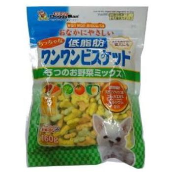 DoggyMan Low Fat Tiny Bowwow Biscuit 160g