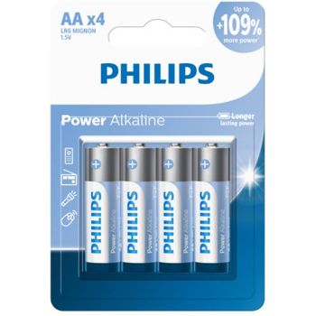 Philips Lr6 P4 B 40 4 Aa Alkaline Battery 20g