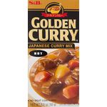 S&B Japanese Golden Curry Paste Hot 92g
