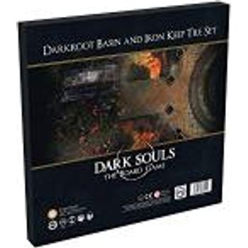 Steamforged Games Board Game Expansion Dark Souls Board Game Wave 3 Darkroot Basin & Iron Keep Tiles
