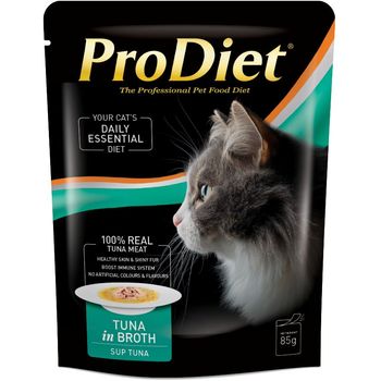 ProDiet Tuna in Broth Wet Cat Food 85g