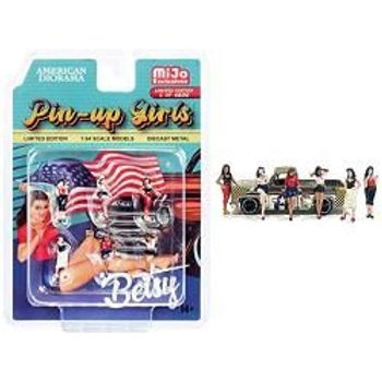 American Diorama Pin-up Girls 1/64 Diecast Car