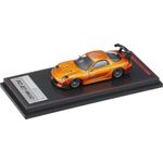 Ignition Model Mazda RX-7 FD3S RE Amemiya Orange Metallic Diecast Car