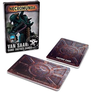 Games Workshop Necromunda: Van Saar Gang Tactics Cards