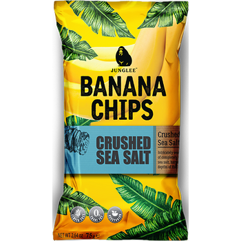 Junglee Jack Banana Chips Crushed Seasalt 75g