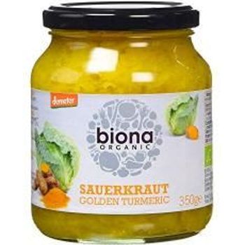Biona Organic Golden Turmeric Sauerkraut 350g