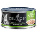 Delizios Bonito White Meat in Broth Supreme 80g