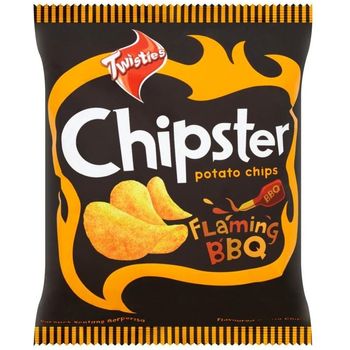 Twisties Chipster Potato Chips Flamming Bbq 60g