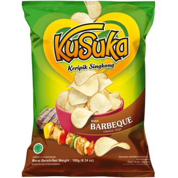 Kusuka Cassava Chips Barbeque 180g