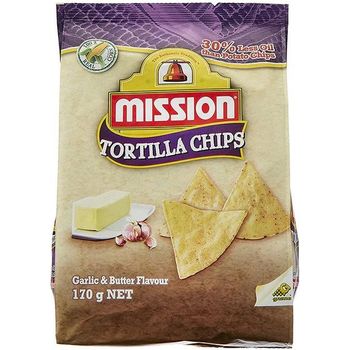 Mission Garlic And Butter Flavor Tortilla Chips 170g