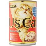 Seeds Us Cat Canned Food Tuna & Crab 400g