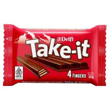 Delfi Take It Milk Chocolate 35g