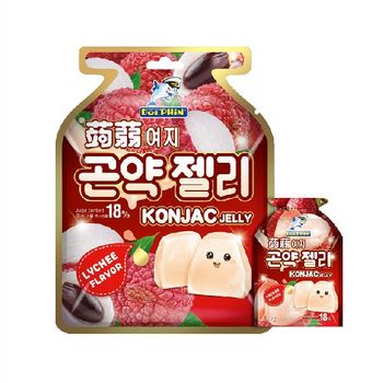 Kapten Dolphin Lychee Perisa Konjac Jelly 20g