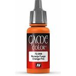 Vallejo Game Color Orange Fire Paint 17ml
