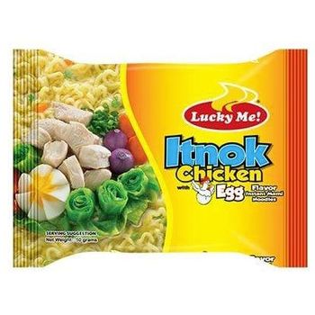 Lucky Me Instant Noodles Itnok Chicken With Egg 50g