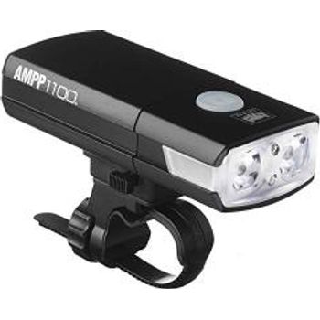 CatEye AMPP1100 Rechargeable Bike Headlight, High Power LEDs, 1100 Lumens, with Micro USB Cable