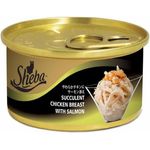 Sheba Cat Canned Food Succulent Chicken Breast With Salmon 85g