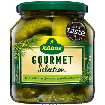 Kuhne Pickle Slices Jar 530g