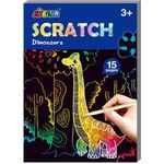 Avenir Mini Scratch Book Dinosaurs