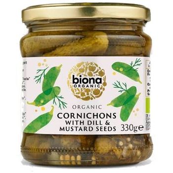 Biona Organic Cornichons 330g