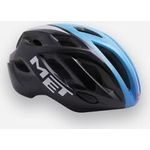 MET Helmet Road Idolo 52 59 Cyan Black Glossy