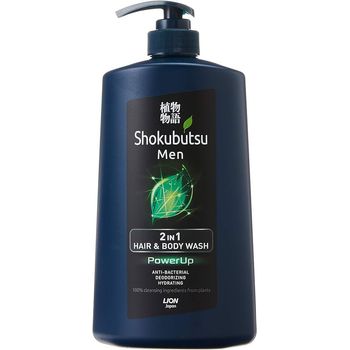 Shokubutsu Men 2 in 1 Hair And Body Wash Power Up 850ml