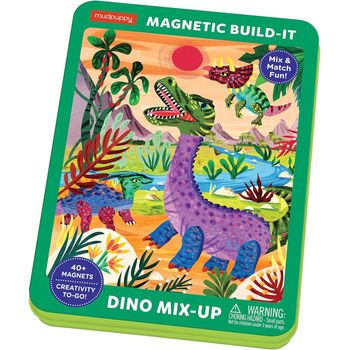 Mudpuppy Mix Up Magnetic Build It Dino