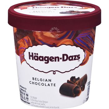 Haagen-Dazs Belgian Chocolate Ice Cream Pint 473ml